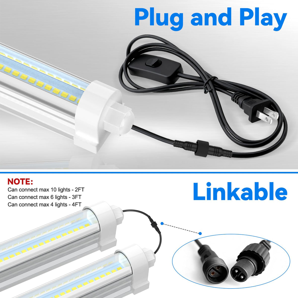 JESLED durable IP65 waterproof build for long-term indoor use.