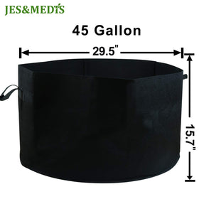 JES&MEDIS grow bags demonstrating smart drainage for healthy root systems.