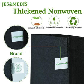 JES&MEDIS bags with extra-strong handles for easy transport.