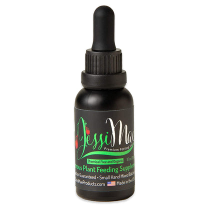 Jessi Mae Carnivorous Plant Food Drops bottle for precise Venus Flytrap feeding.