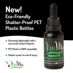 Jessi Mae drops measuring tip enables accurate dosing for standard plants.