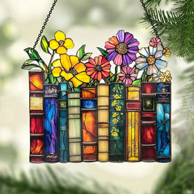 Jesususpirit eight-inch suncatcher brightens small windows with vivid reflections.