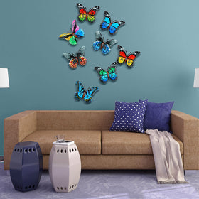 Jetec butterfly wall decor-6 easy to hang with back metal hook