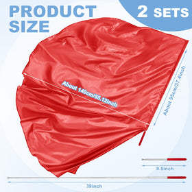 Jetec flexible-rod worship flag ensures smooth handling during performances.