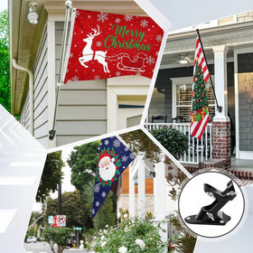Jetec outdoor flag holder suitable for railings, walls, and porches