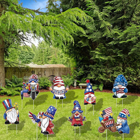 Jetec outdoor garden decor sign set designed for holiday celebrations