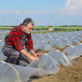 Jetec PVC clip used with greenhouse film, netting, and shade fabric