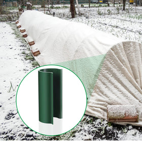 Jetec PVC pipe clips for garden shelters, versatile, easy to assemble and reposition.