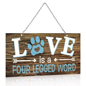 Jetec retro dog paw plaque collection enhances offices and bedrooms.