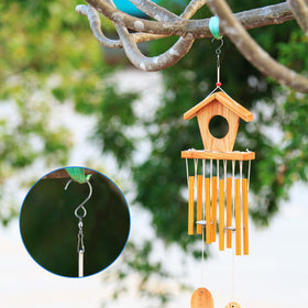 Jetec wind chime display clip enables eye-catching outdoor accents