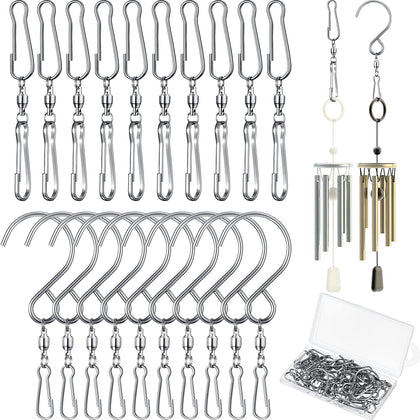 Jetec wind-spinner swivel hook with 360° rotation for dynamic hanging