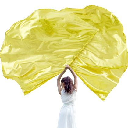 Jetec worship flags with angel-wing design for graceful stage movements