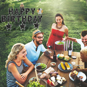 Jetec yard sign stakes ensure simple, secure setup for outdoor parties.