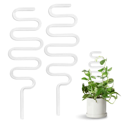 JETTIFY curvy acrylic trellis for indoor plants supports climbing vines effortlessly
