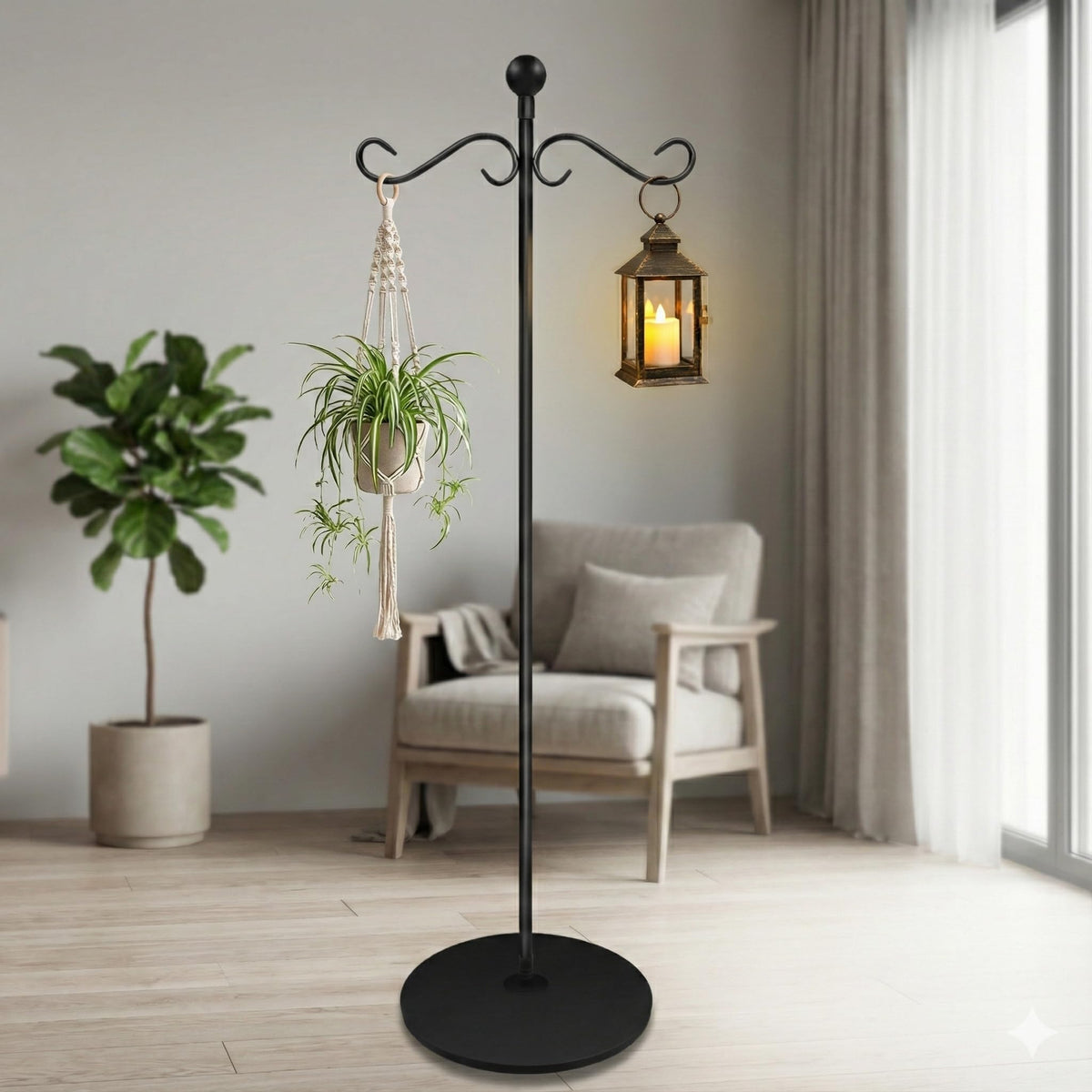 JETTIFY dual-hook display enables two-item hanging
