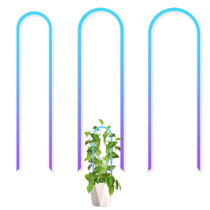 Jettyfiy JETTIFY U-shaped colorful acrylic trellis supports climbing plants for tidy growth and airflow