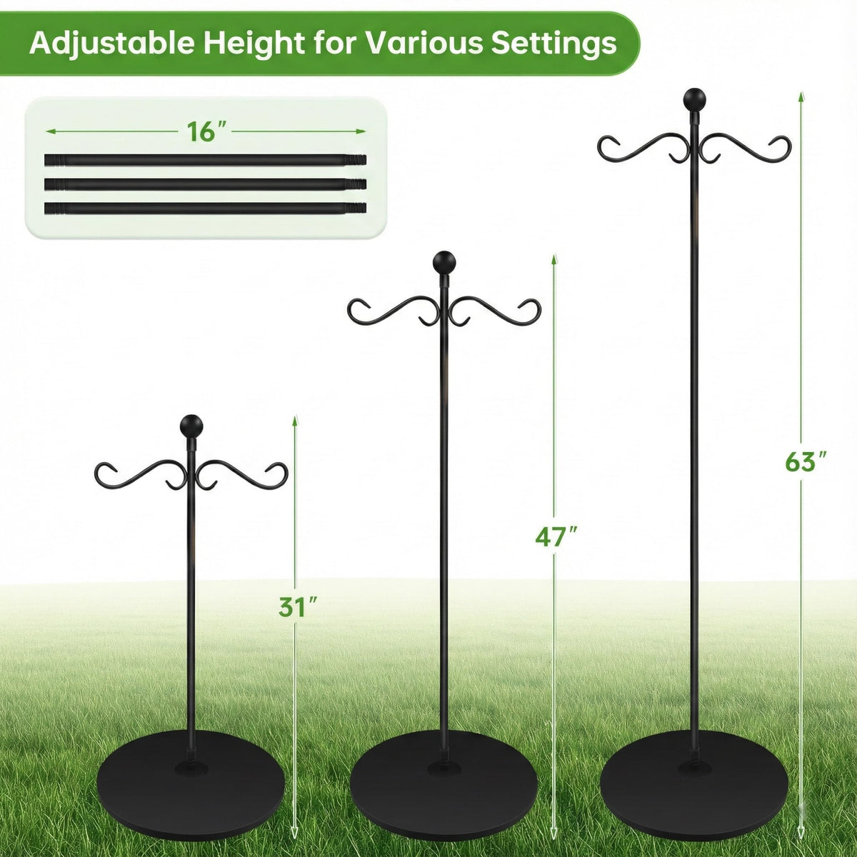 JETTIFY wind chime hanger adds gentle sound to outdoor spaces