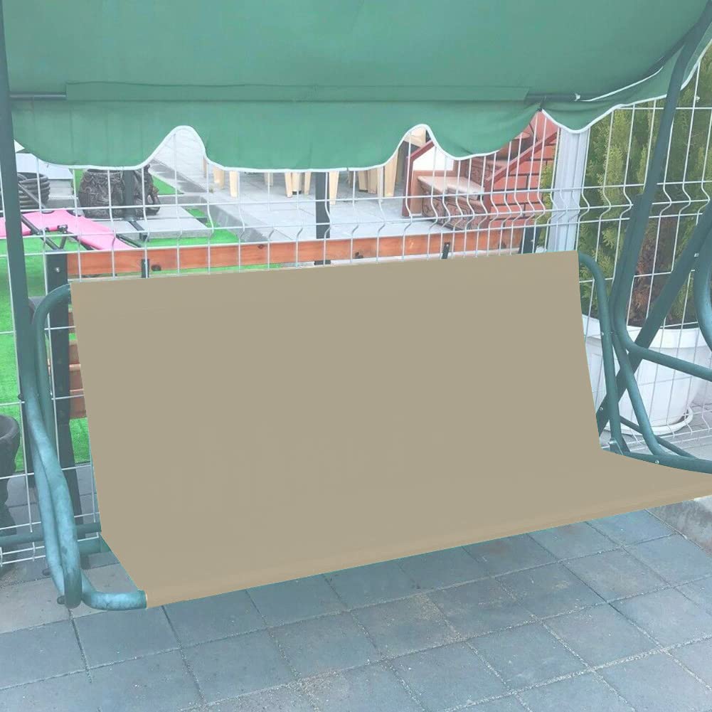 JEWELTH beige weather protection shields patio swings from sun and rain