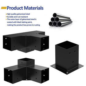 JEXALINE extended 5.9-inch surface design boosts weight distribution and stability.