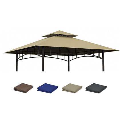 Jexlundo grill gazebo replacement roof 5x8 ft rain protection for outdoor cooking