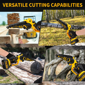 JEXUGK 8 inch chain and guide extend reach for branch trimming