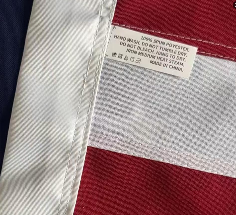 Jexusev patriotic flag ideal for schools and government buildings.