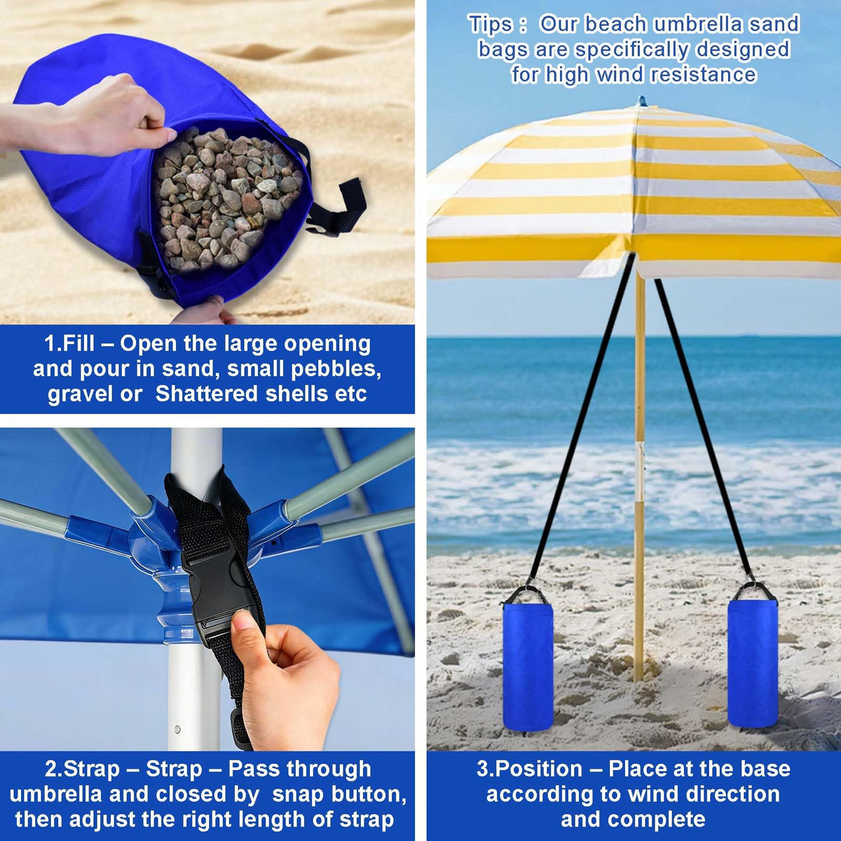 Jeyeou portable foldable design for beach trips