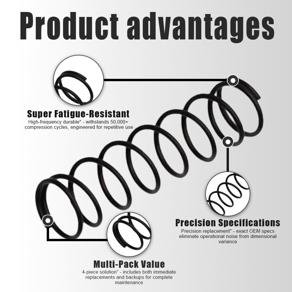 JEYPSHQP compression spring 679034001 shows elasticity and resilience for long life