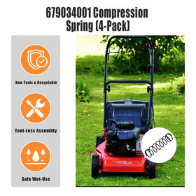  JEYPSHQP compression spring 679034001 in use on a Ryobi trimmer