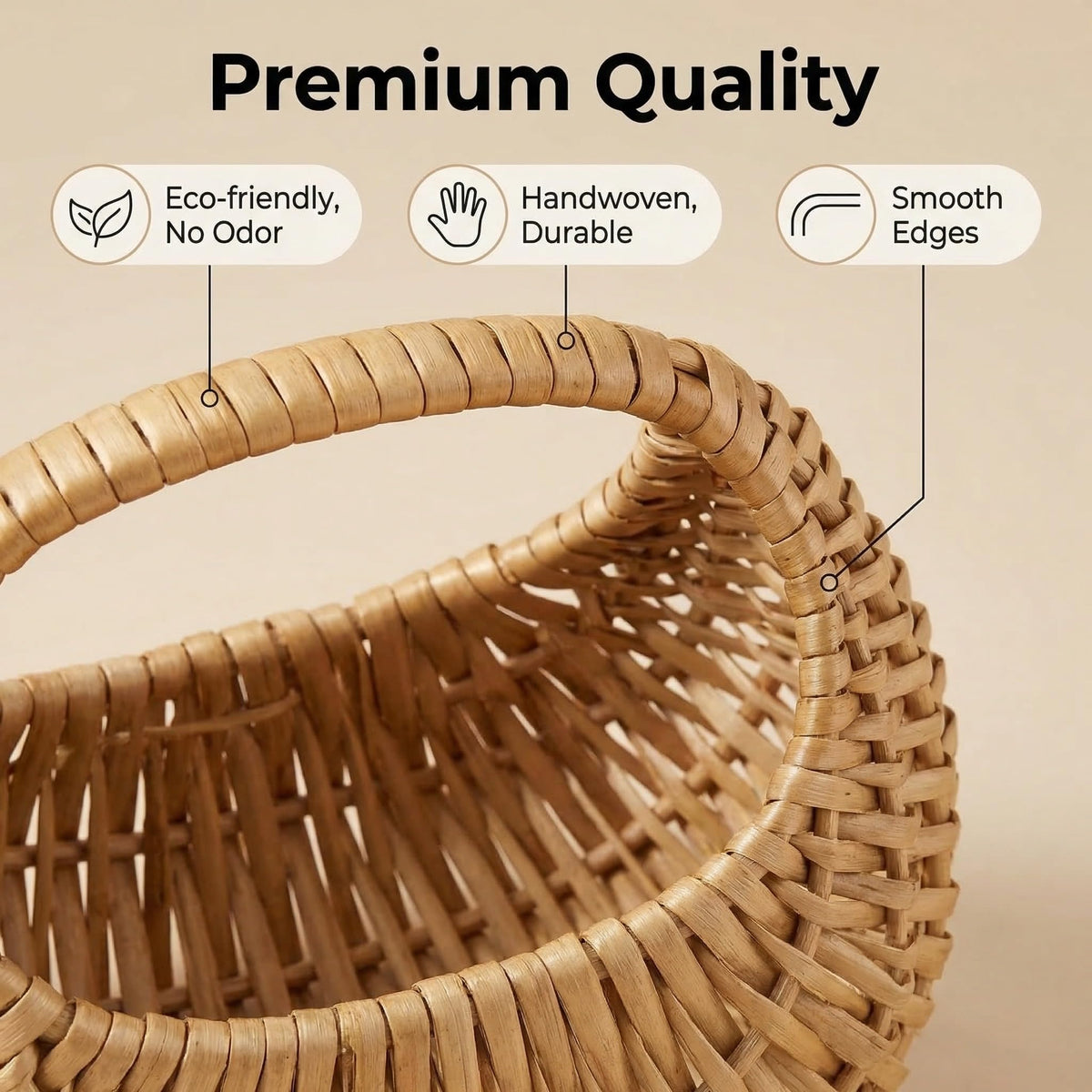 JFBAOLAO bridal shower décor with cohesive wicker baskets