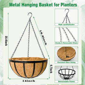 JFFLYIT three-chain hardware included for tool-free installation.