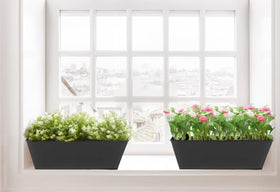 Packaging and hooks for JFMAMJ railing planters shown for quick install.