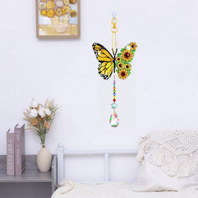 JFRCSSY DIY crystal art kit with rhinestones and pendants for family crafting