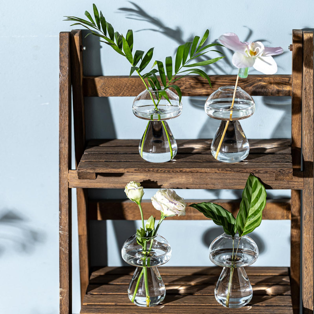JGKYLDZ plant lovers gift: cute mushroom vase for home and desk