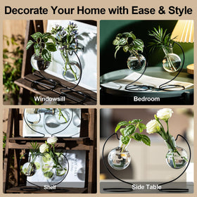 JGKYLDZ wedding centerpiece propagation vase adds year-round greenery to events