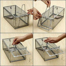 JGRZF Quality Rat Trap compact design for indoor or outdoor use.