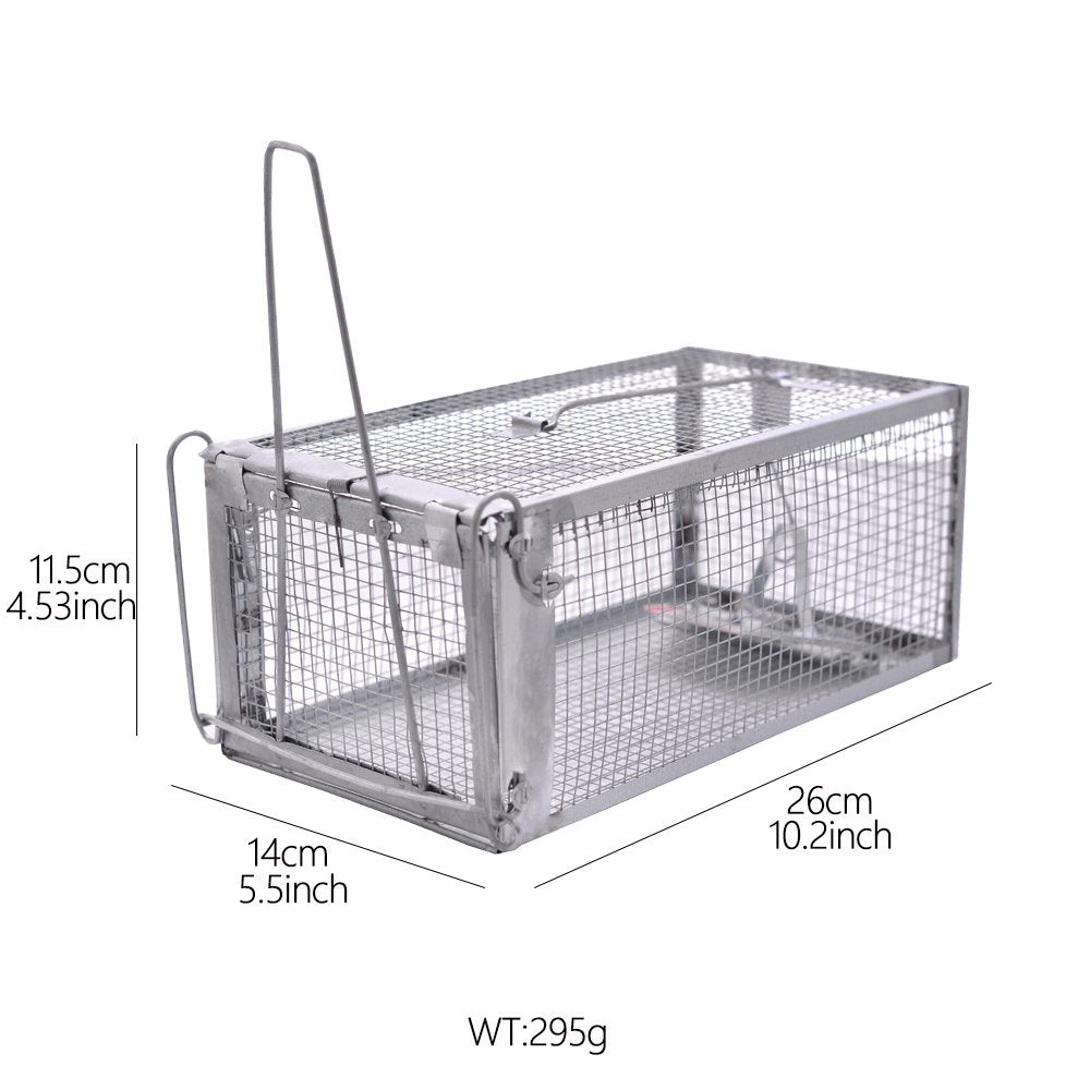 JGRZF Quality Rat Trap door-and-pedal close-up with high-sensitivity trigger.