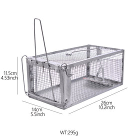 JGRZF Quality Rat Trap door-and-pedal close-up with high-sensitivity trigger.