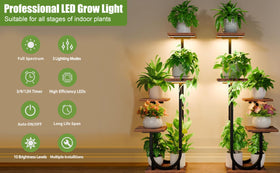 JhauvMw indoor grow setup using strips on plant shelves