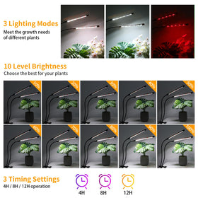 JhauvMw LED full-spectrum illumination supports all growth stages