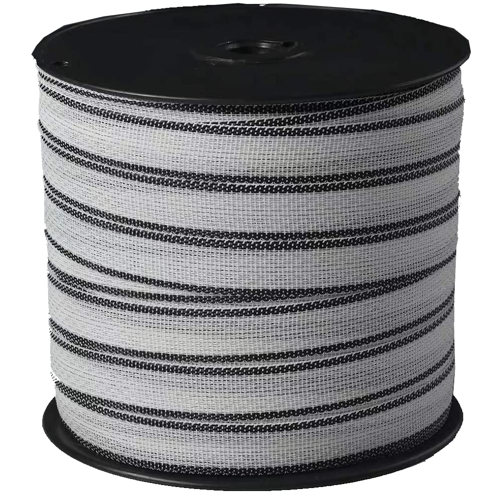 JHCCOTFOH 1 inch electric fence polytape with high visibility for horses