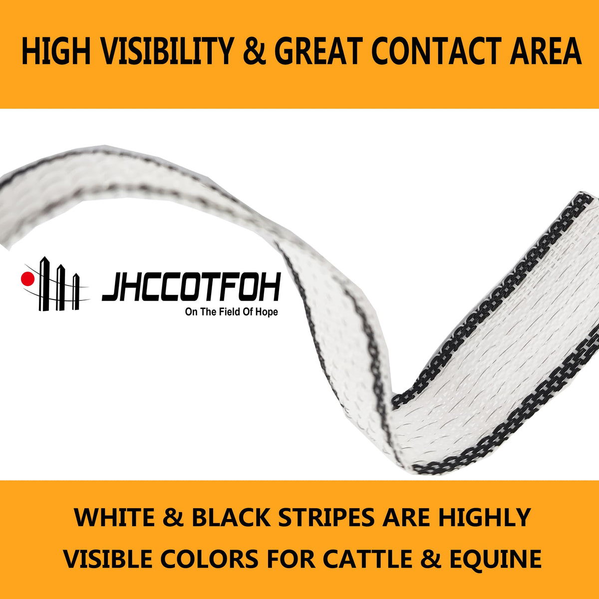 JHCCOTFOH rust-resistant polymer webbing withstands outdoor conditions