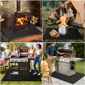 JHSafer travel-ready grill mat for portable use