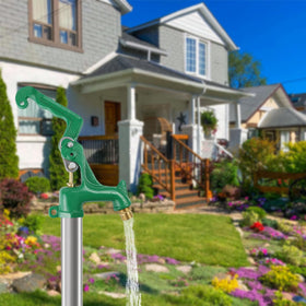 JIANBENKJ hydrant in use for irrigation and lawn care in a yard or garden