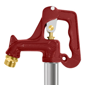 JIANBENKJ frost-proof yard hydrant side view highlights compact installation-ready hardware