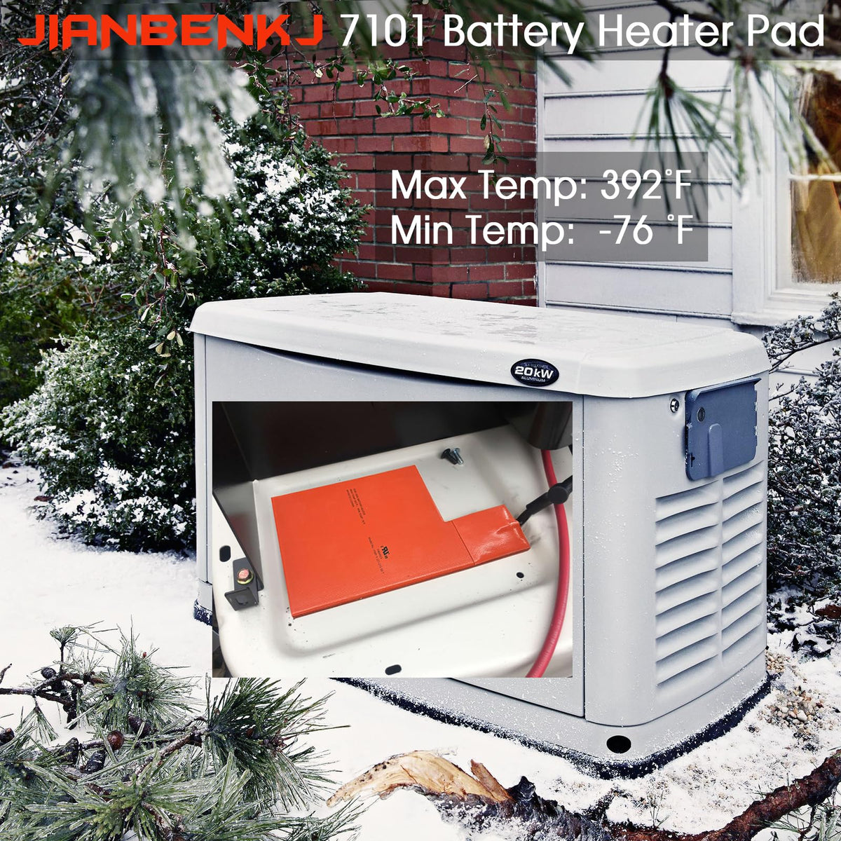 JIANBENKJ Generac 7101-7102 winter kit packaging shows included parts