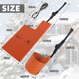 JIANBENKJ Generac battery warmer pad installation simplifies setup with plug-and-play