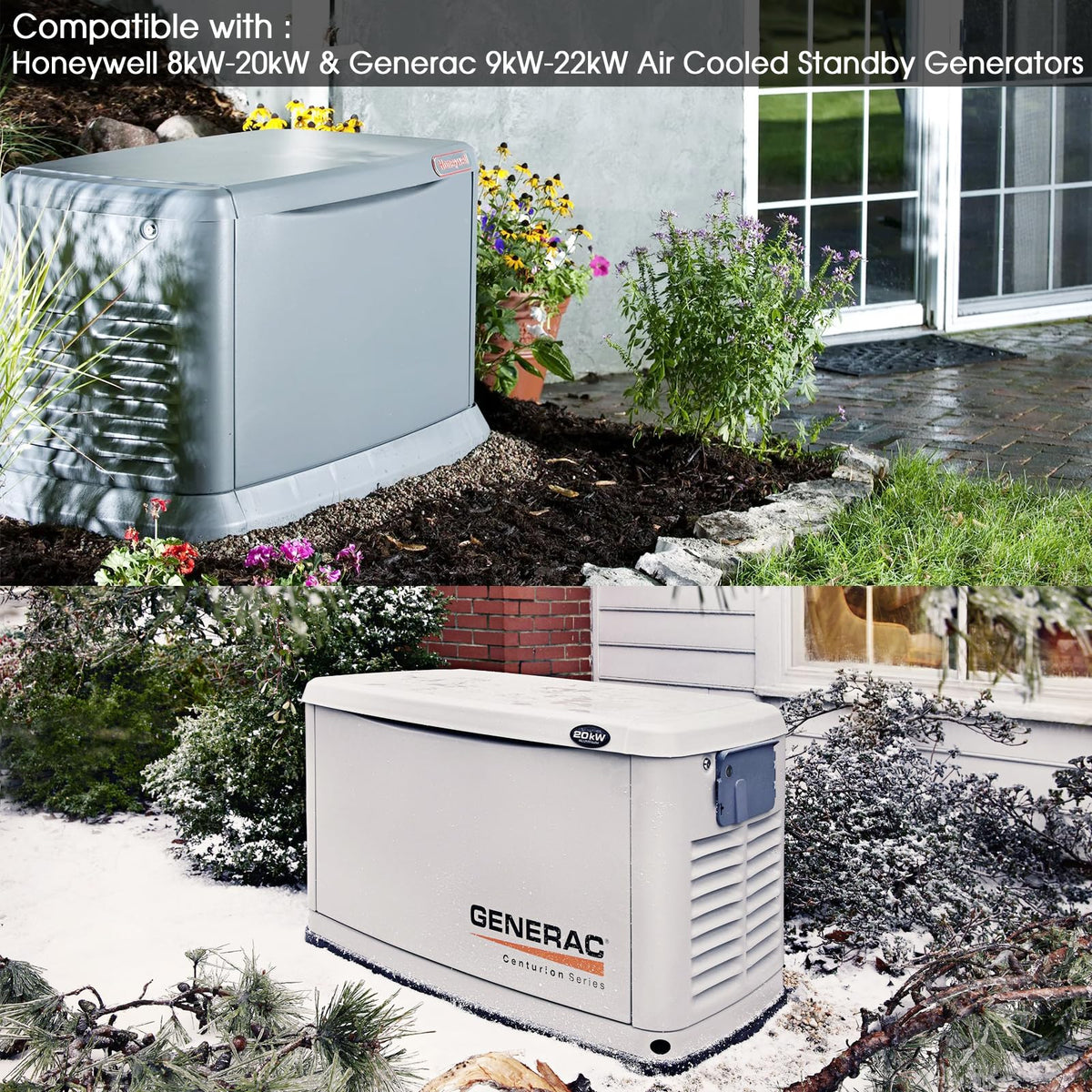 JIANBENKJ Generac-compatible kit showing 9kW-22kW compatibility