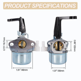 JIAYAN carburetor gasket set ensures tight seals and easy installation.