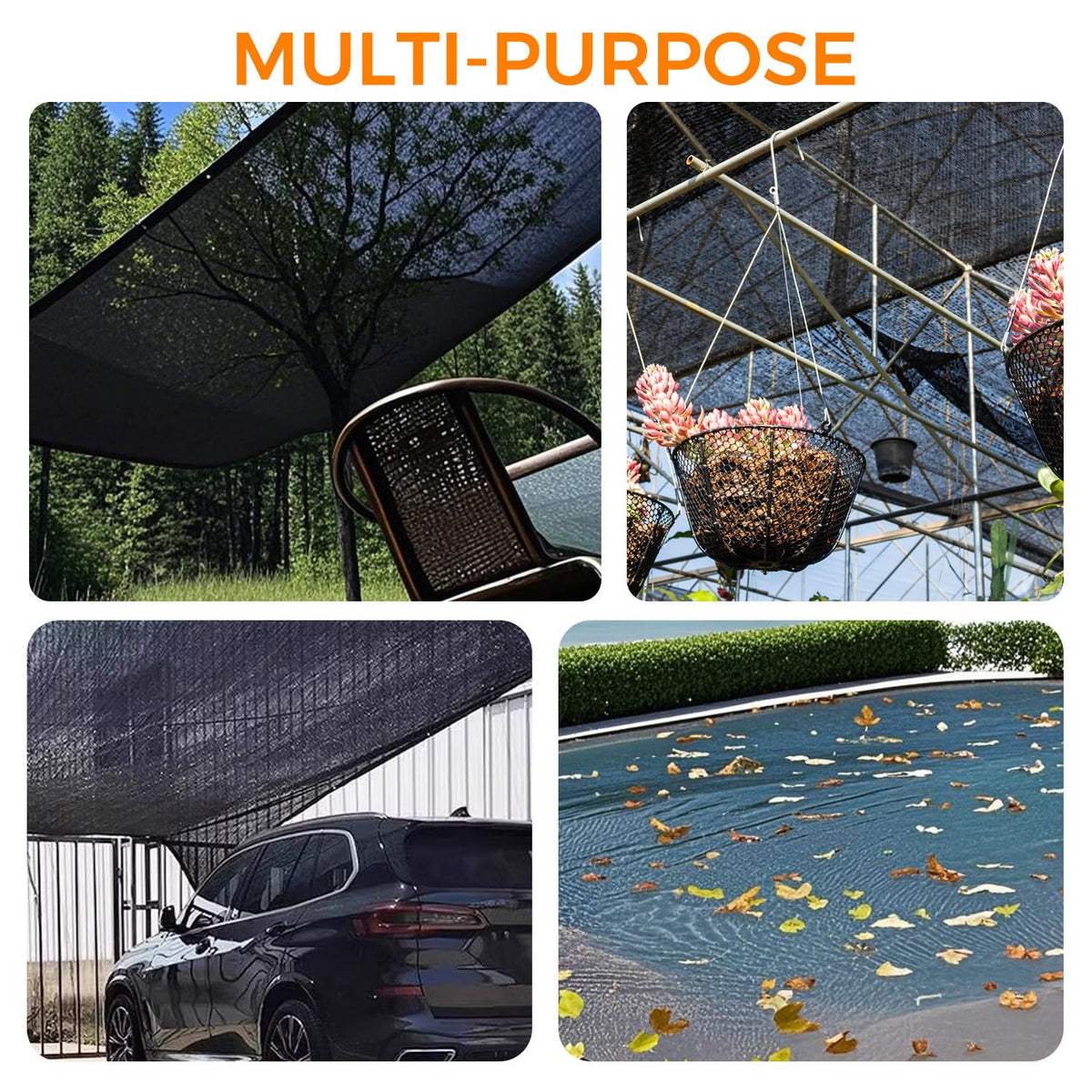 JIAYECHQI durable HDPE fabric withstands weather and seasonal use.
